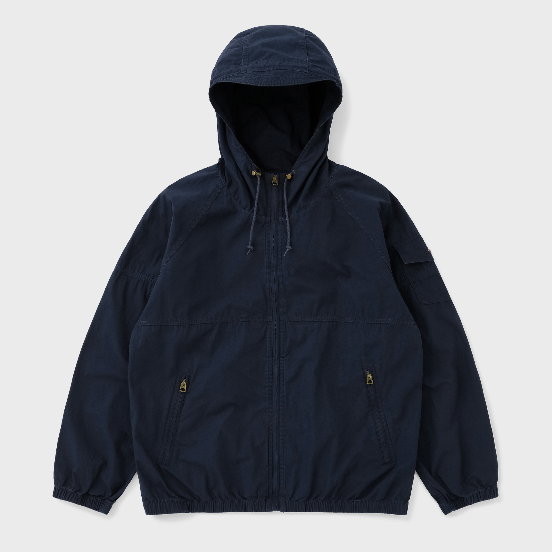 Mmlg] NYLON HOOD JUMPER (DARK BLUE) - 감도 깊은 취향 셀렉트