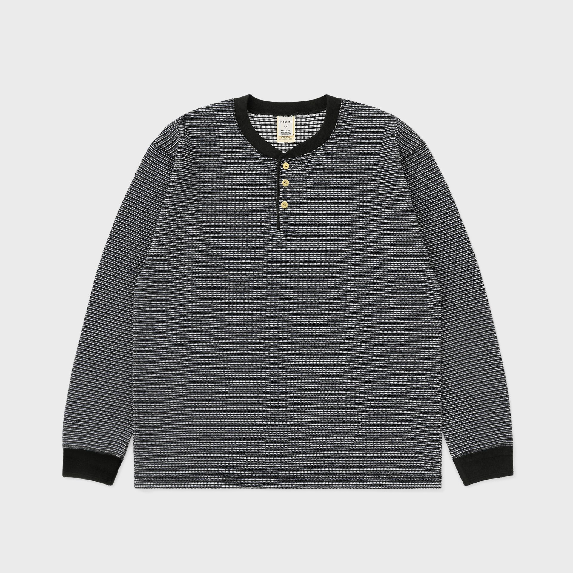 ★YESEYESEE★ YES Palm Jacquard LS Charcoal Y.E.S Palm Jacquard L/S Charcoal - 감도 깊은 취향 셀렉트샵 29CM