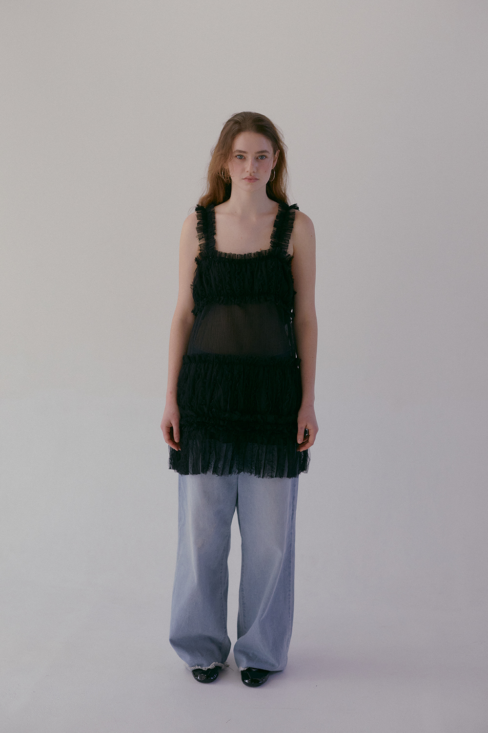 SOFT SEOUL ♥ TULLE LAYERED ONE PIECE /追跡付 Global Gmarket Mobile