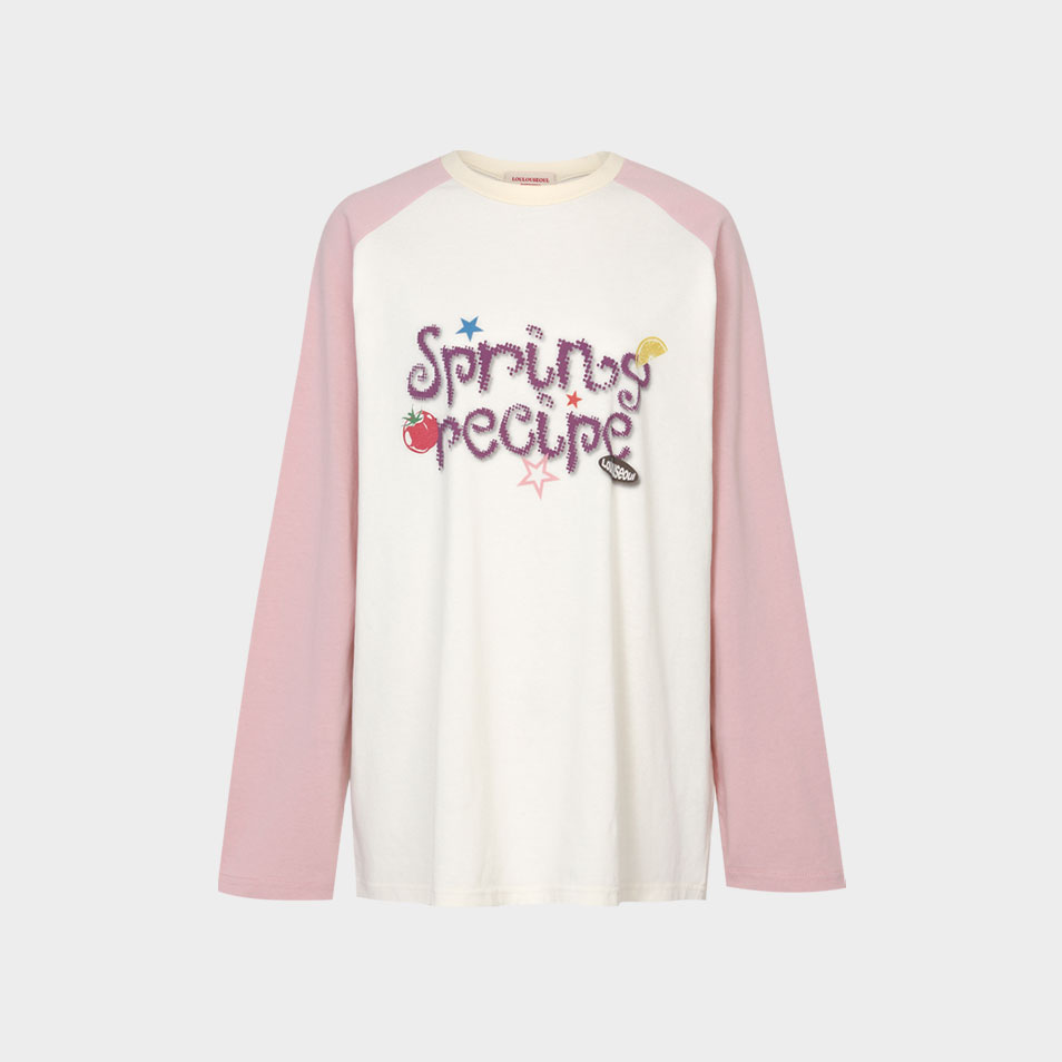 ★LUVISTRUE★CURVED L HOTFIX TEE(BURGUNDY)★正規品/直送料込 CURVED L HOTFIX TEE(BURGUNDY) - 감도 깊은 취향 셀렉트샵 29CM