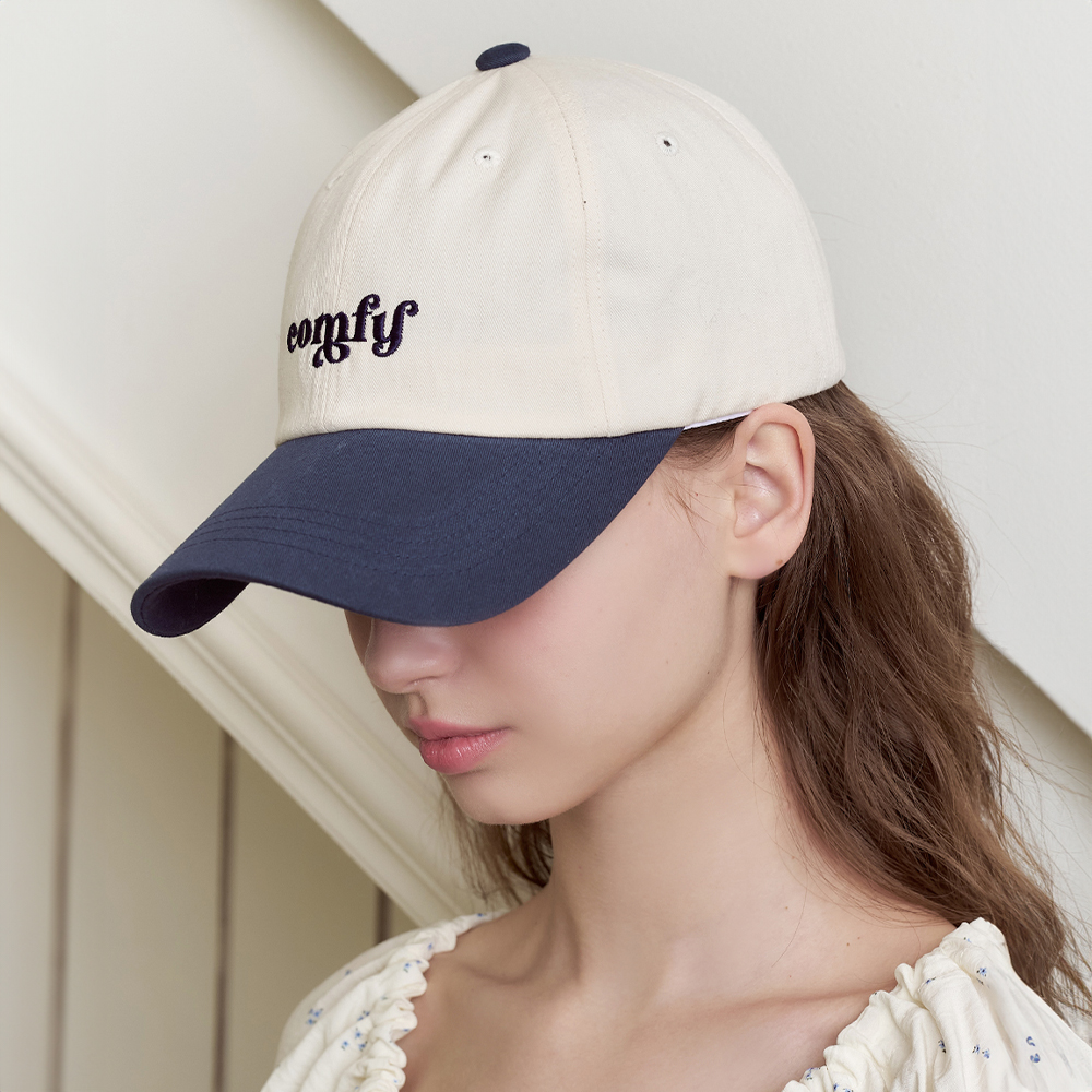 NUIT D ETE BALL CAP WHITE BLUE - 감도 깊은 취향 셀렉트샵 29CM