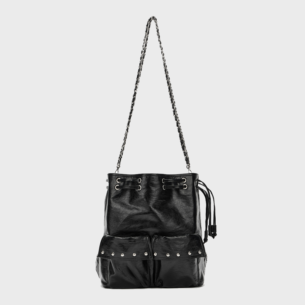 [DEINET] 5-WAY STUD POCKET MULTI BAG 韓国バッグ 人気ブランド DEINET DEINET 5-WAY STUD POCKET MULTI BAG