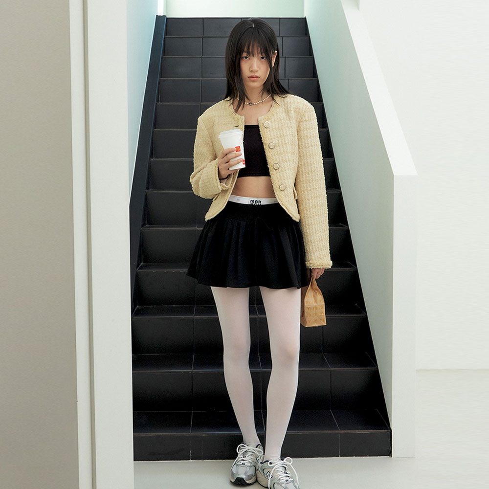 ★ MARRON EDITION★ 25 Spring_ Black Lowrise Mini Skorts 25 Spring_ Black Lowrise Mini Skorts - 감도 깊은 취향 셀렉트