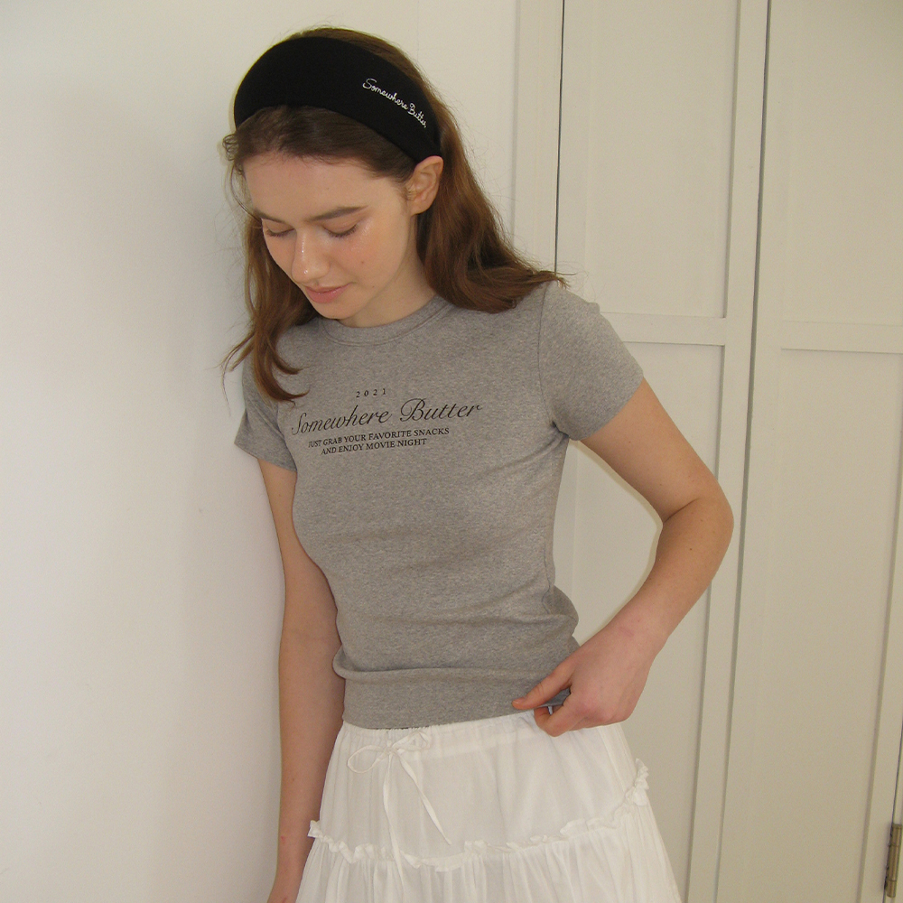 Boucle Heart Logo Top - Ivory - 감도 깊은 취향 셀렉트샵 29CM