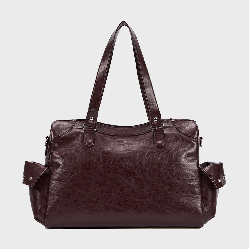 DEINET STUD POCKET BIG BAG バーガンディ DEINET - 5-Way Stud Pocket Multi Bag | HBX - Globally