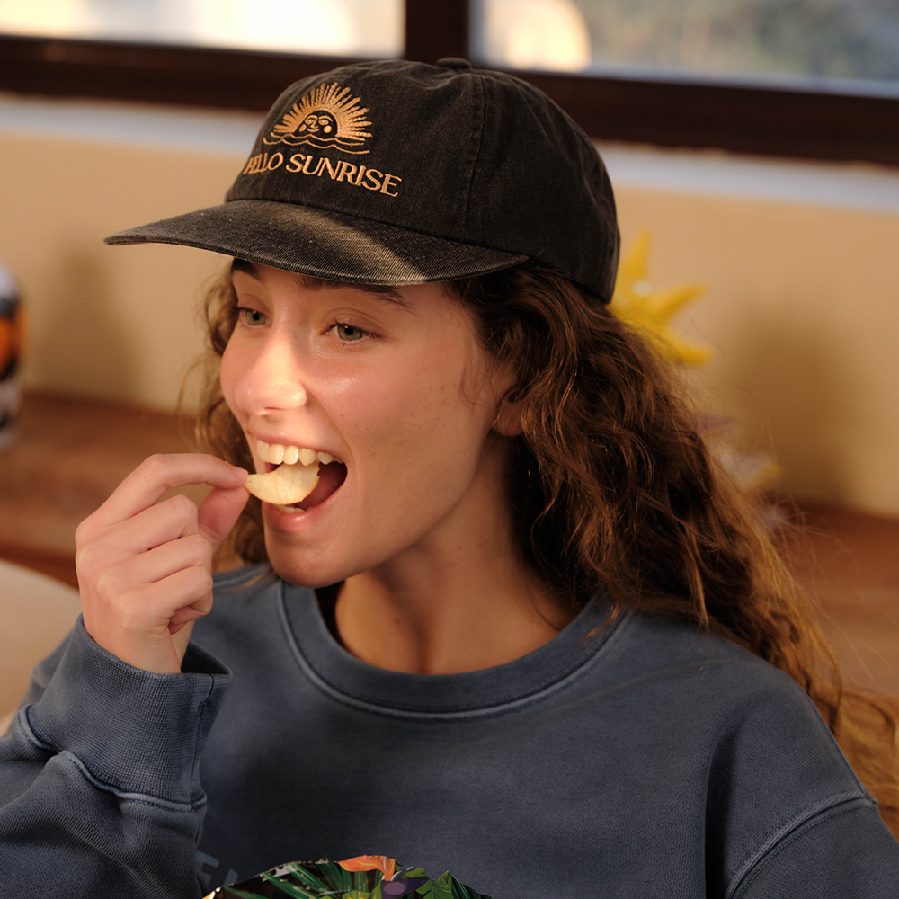 HELLO■HNT Swirl Logo Ball Cap_Brown■送料込 HELLO□HNT Swirl Logo Ball Cap_Brown□送料込 HNT Swirl Logo