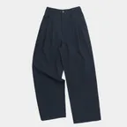 25ss City Worker Pin-tuck Trouser (Navy)
