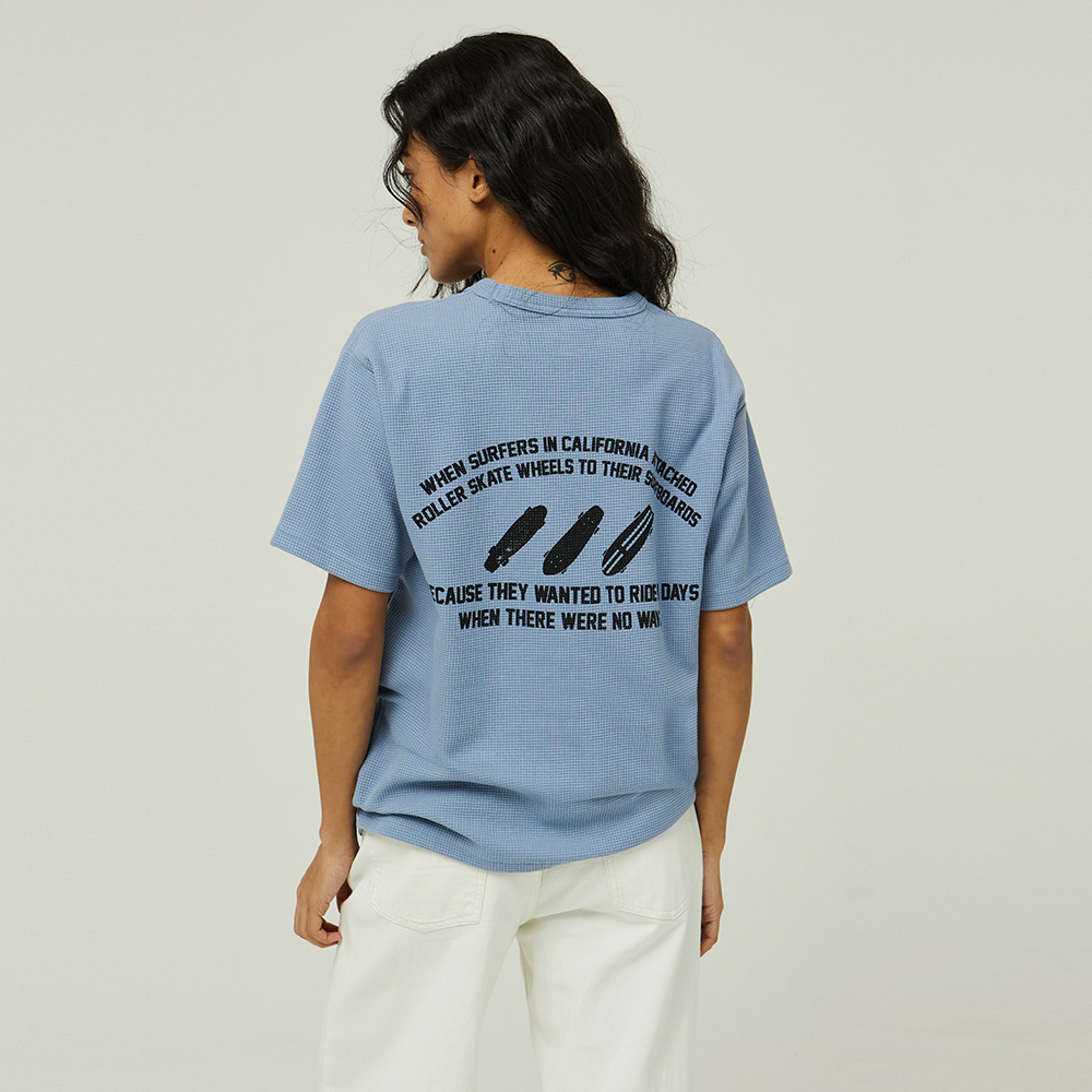 M.C UNISEX, Beach Rules T-Shirt / Navy - 감도 깊은 취향
