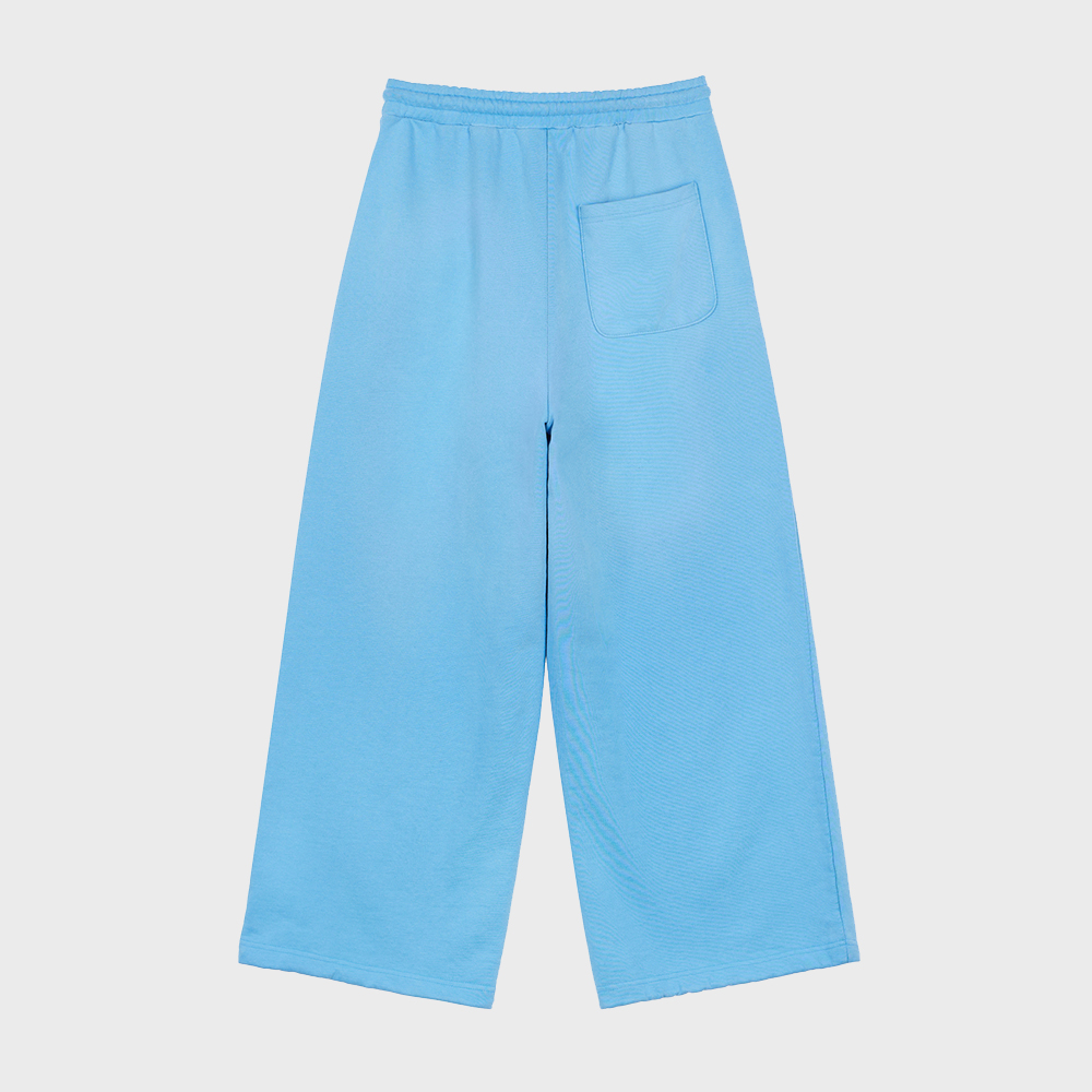 DEINET ♥ D LOGO WASHED SWEAT PANTS /追跡付 D LOGO WASHED SWEAT PANTS IN BLUE - 감도 깊은 취향 셀렉트샵 29CM
