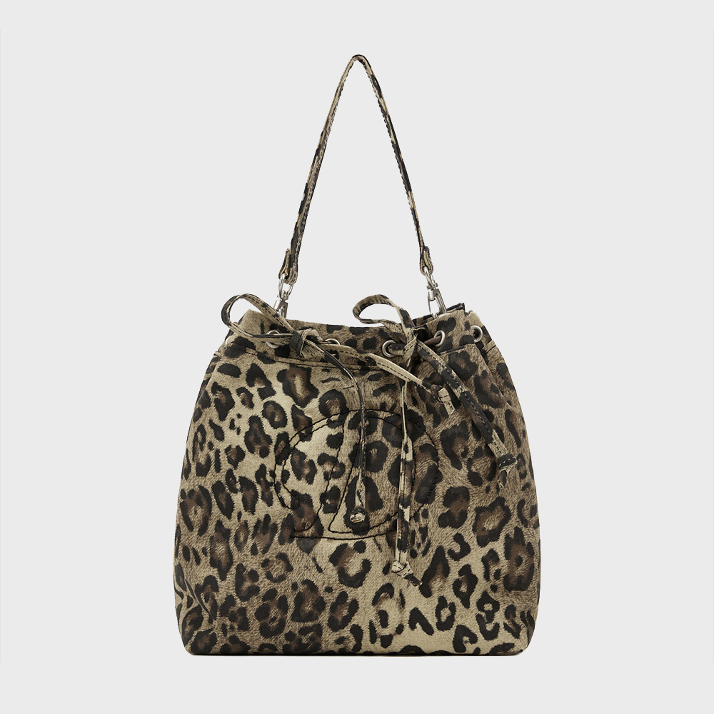 D STITCH PADDING MINI BAG IN LEOPARD - 감도 깊은 취향 셀렉트