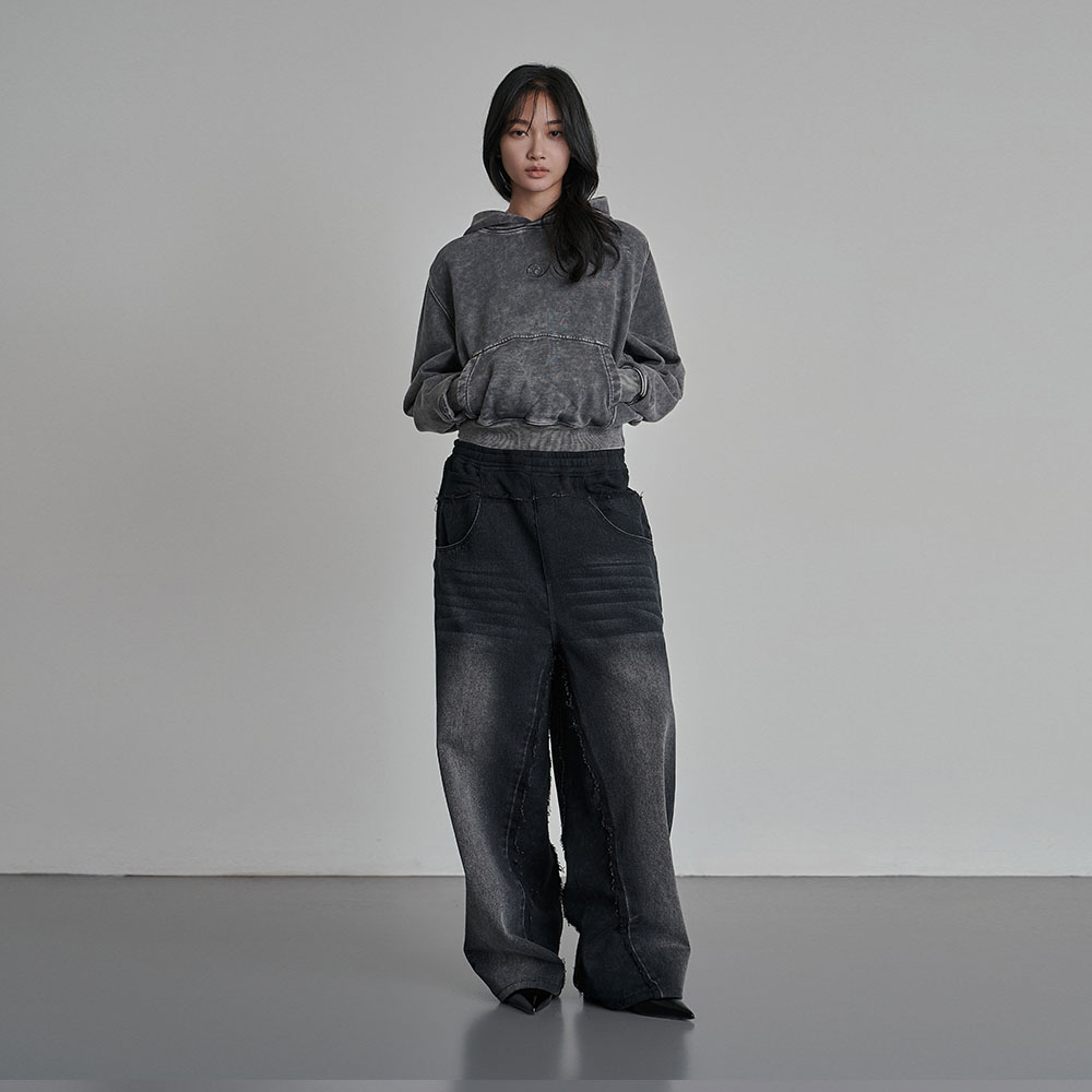 Front Yoke Denim Pants [ Black ] - 감도 깊은 취향 셀렉트샵 29CM