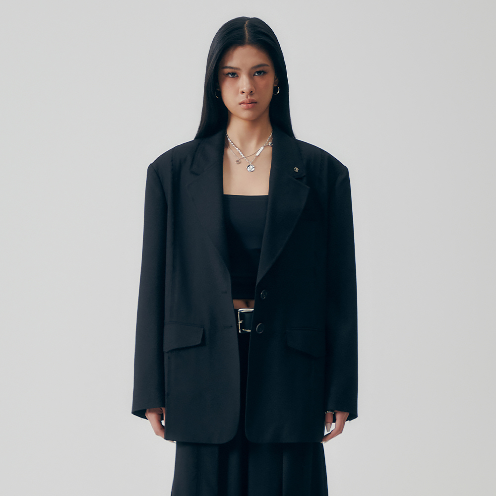 韓国商品/TREMINGBIRD Airy Sheer Shirring Jumper Airy Sheer Shirring Jumper [ Black ] - 감도 깊은 취향 셀렉트