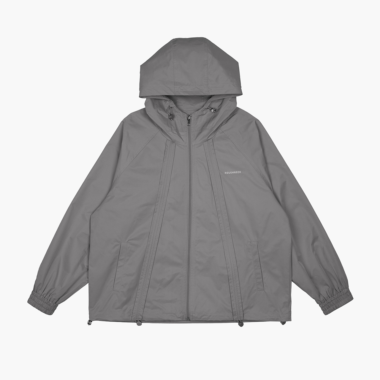 [ROUGHNECK] SHIRRING WIND BREAKER /追跡付 SHIRRING WIND BREAKER GRAY - 감도 깊은 취향 셀렉트샵 29CM