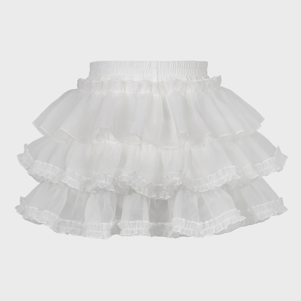 LACE TUTU PANTS SKIRT WHITE - 감도 깊은 취향 셀렉트샵 29CM