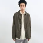 린넨 프렌치 워크 자켓 BROWN
