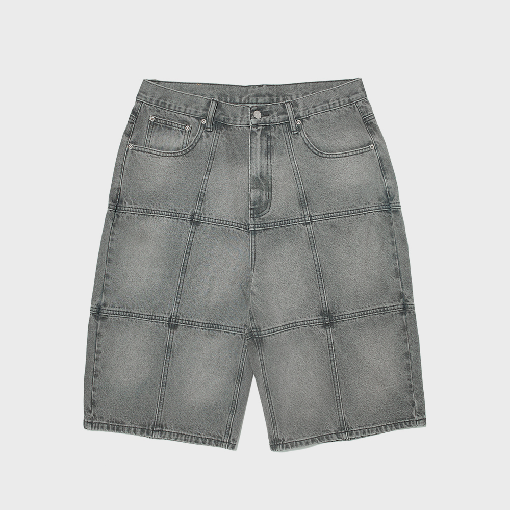 M)Book Club Oversized Shorts(DARK GRAY) - 감도 깊은 취향