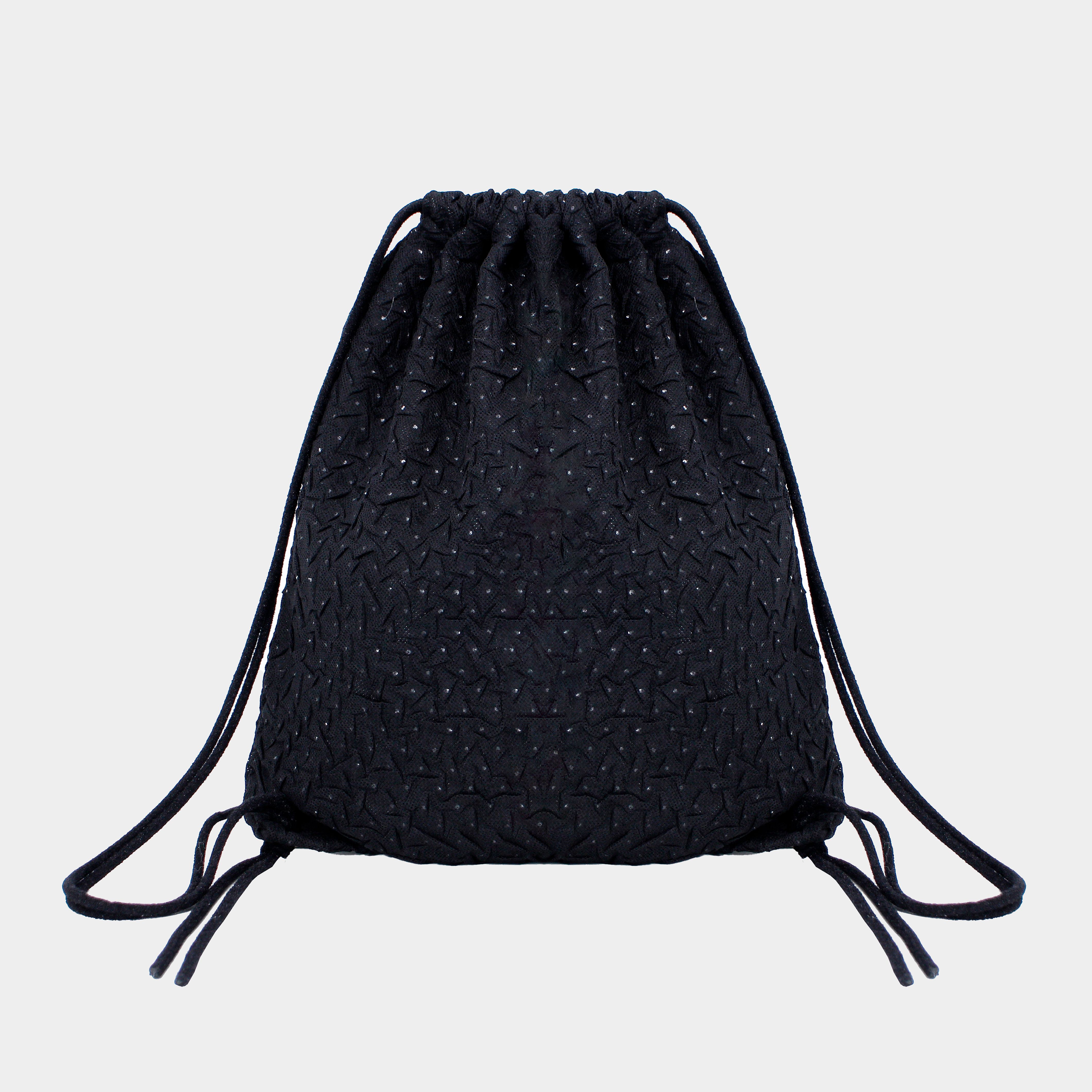 HAH ARCHIVE] WATERLOO DRAWSTRING BAG (CREASE BLACK) - 감도