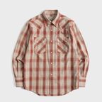 13 CHECKED WESTERN SHIRT (red)