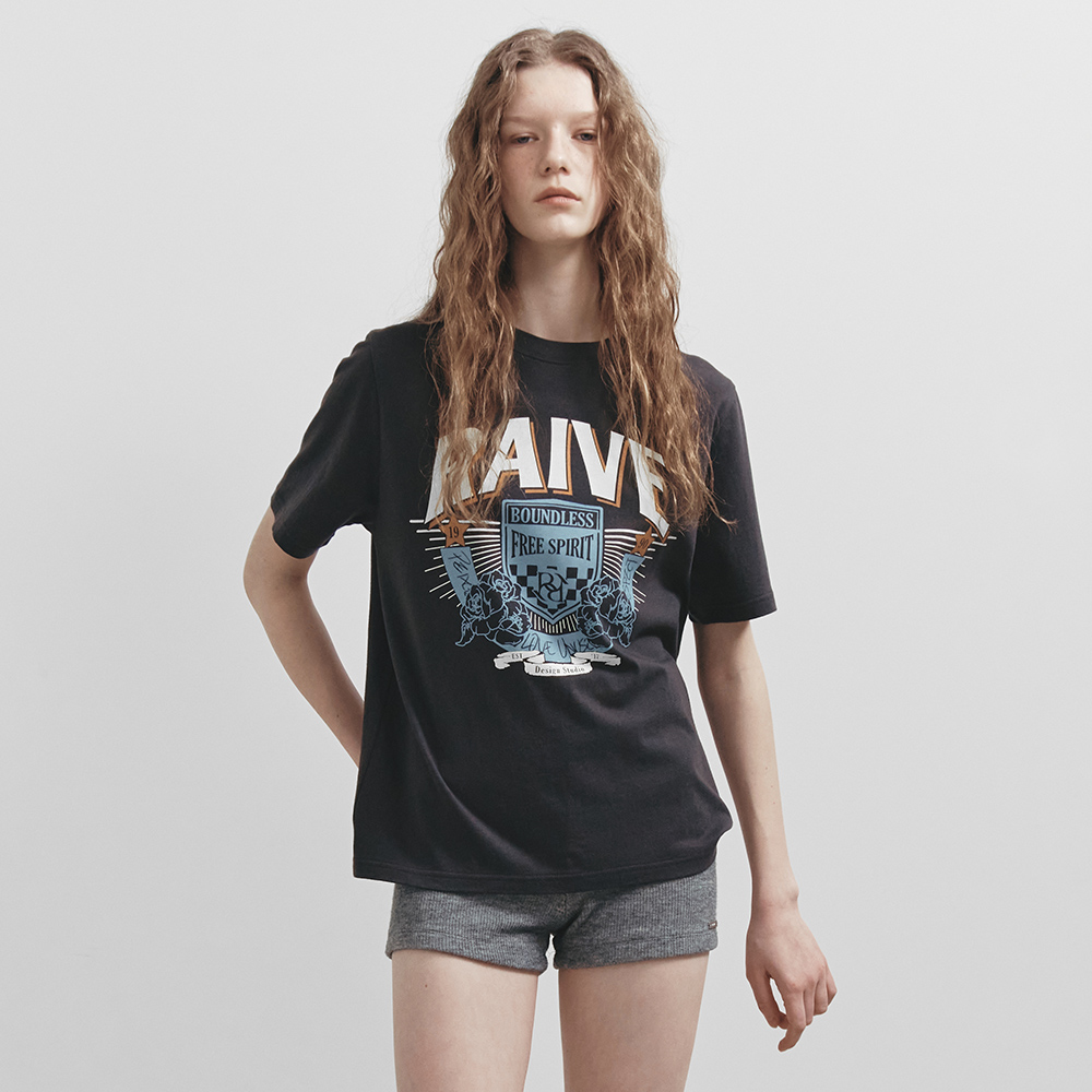 RAIVE Graphic T-shirt VW4ME059_4color - 감도 깊은 취향