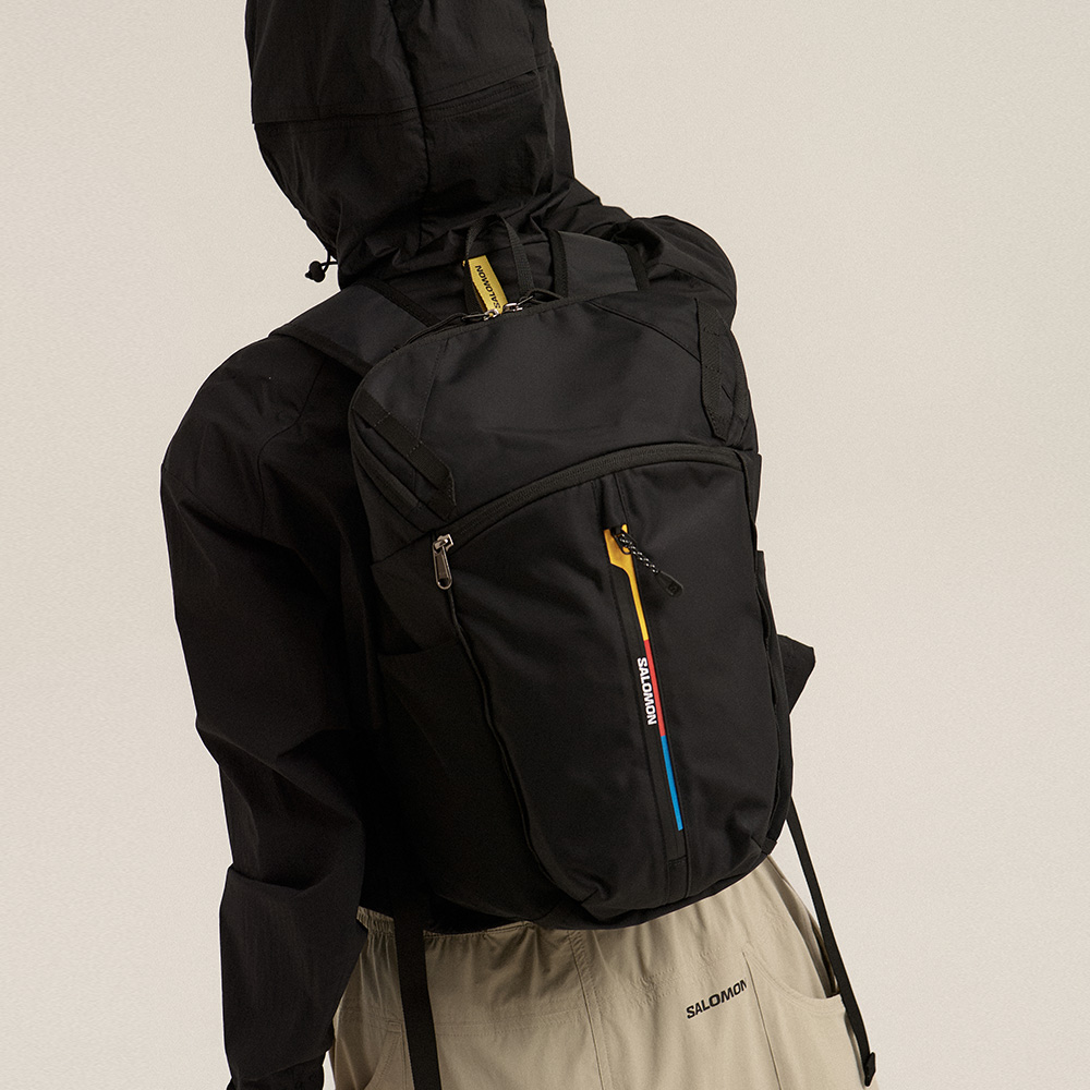 HAH ARCHIVE] WATERLOO DRAWSTRING BAG (CREASE BLACK) - 감도