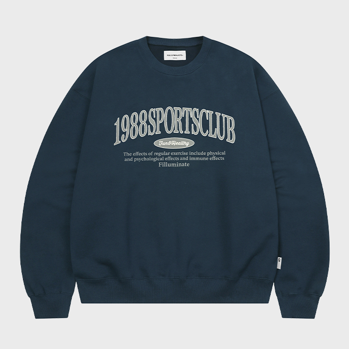 Y.E.S Yacht Sweatshirt Cobalt Blue - 감도 깊은 취향 셀렉트샵