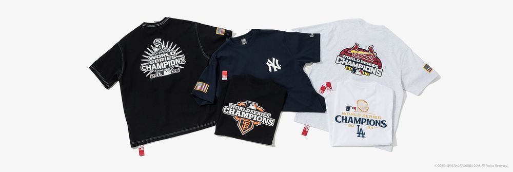 MLB WORLD SERIES CHAMPION T-SHIRTS, 2025