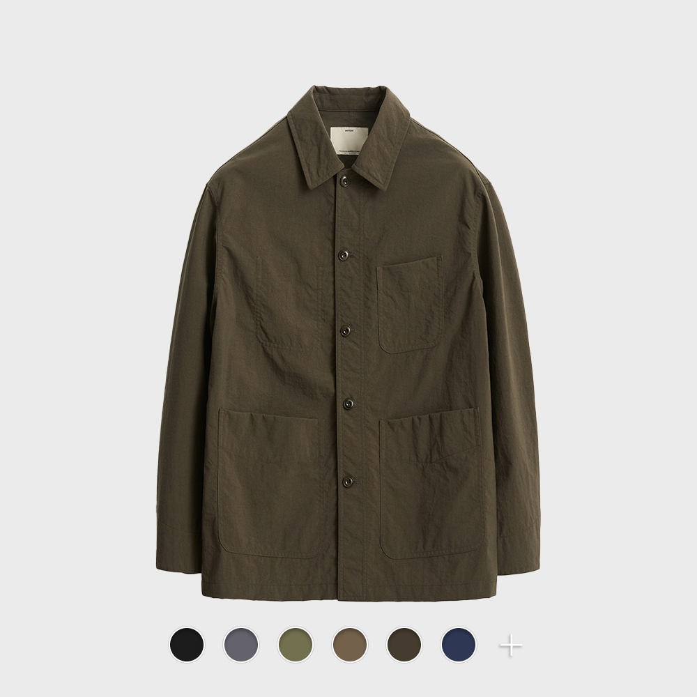 HOT FIX LEOPARD WORK JACKET (KHAKI) - 감도 깊은 취향 셀렉트