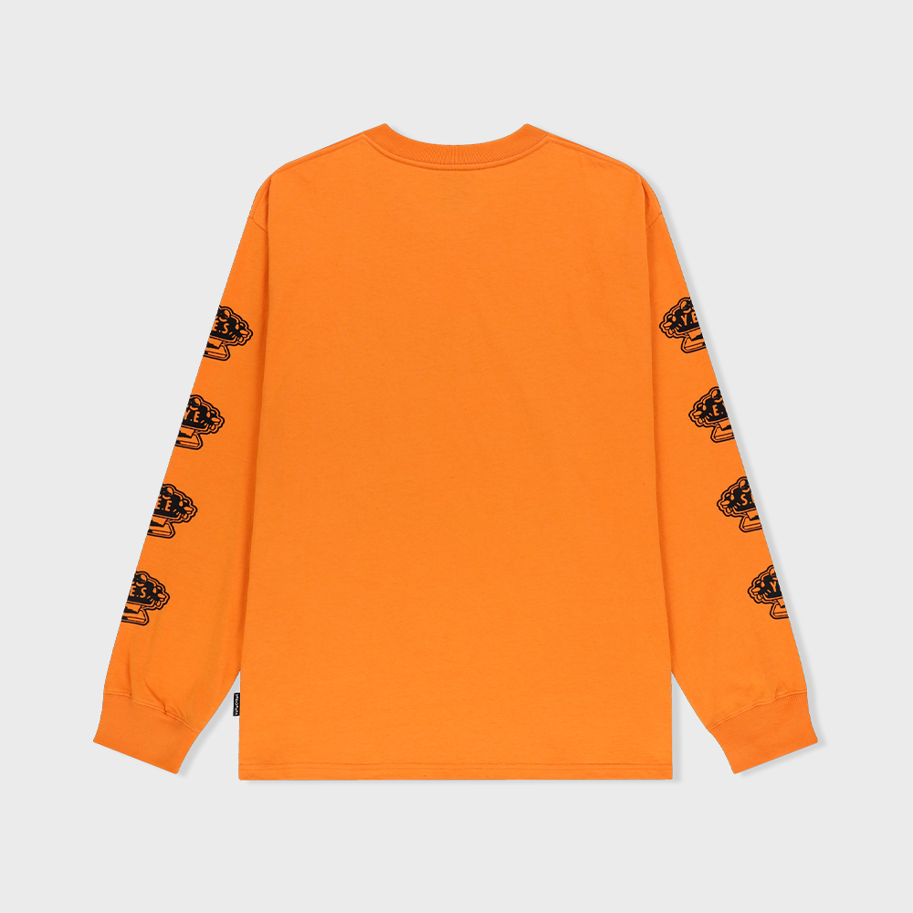 さらに100円引き◆YESEYESEE◆Y.E.S Monitor L/S MUSINSA公式 | YESEYESEE Y.E.S Monitor L/S Light Grey