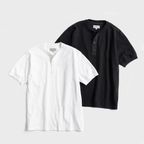 13 HENLEY NECK T-SHIRT (2 color)