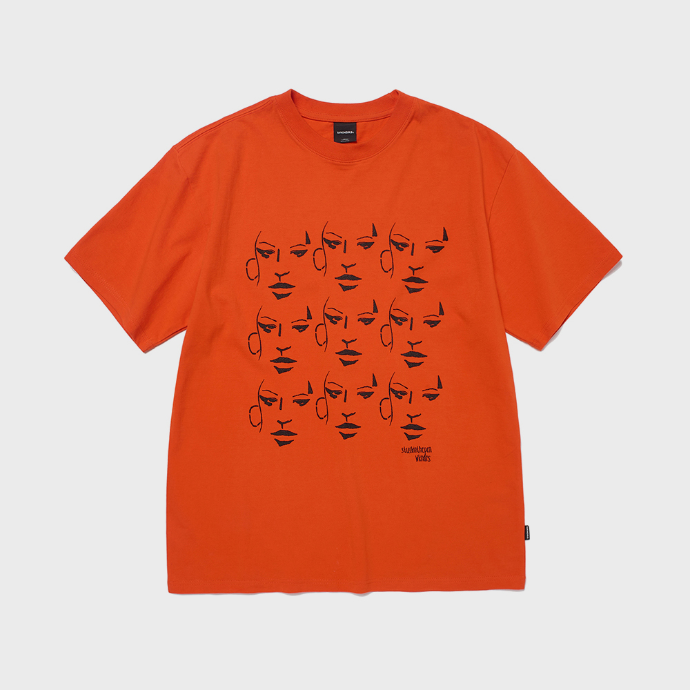 CHILD PIGMENT DYED T-SHIRT (MUSTARD) - 감도 깊은 취향 셀렉트