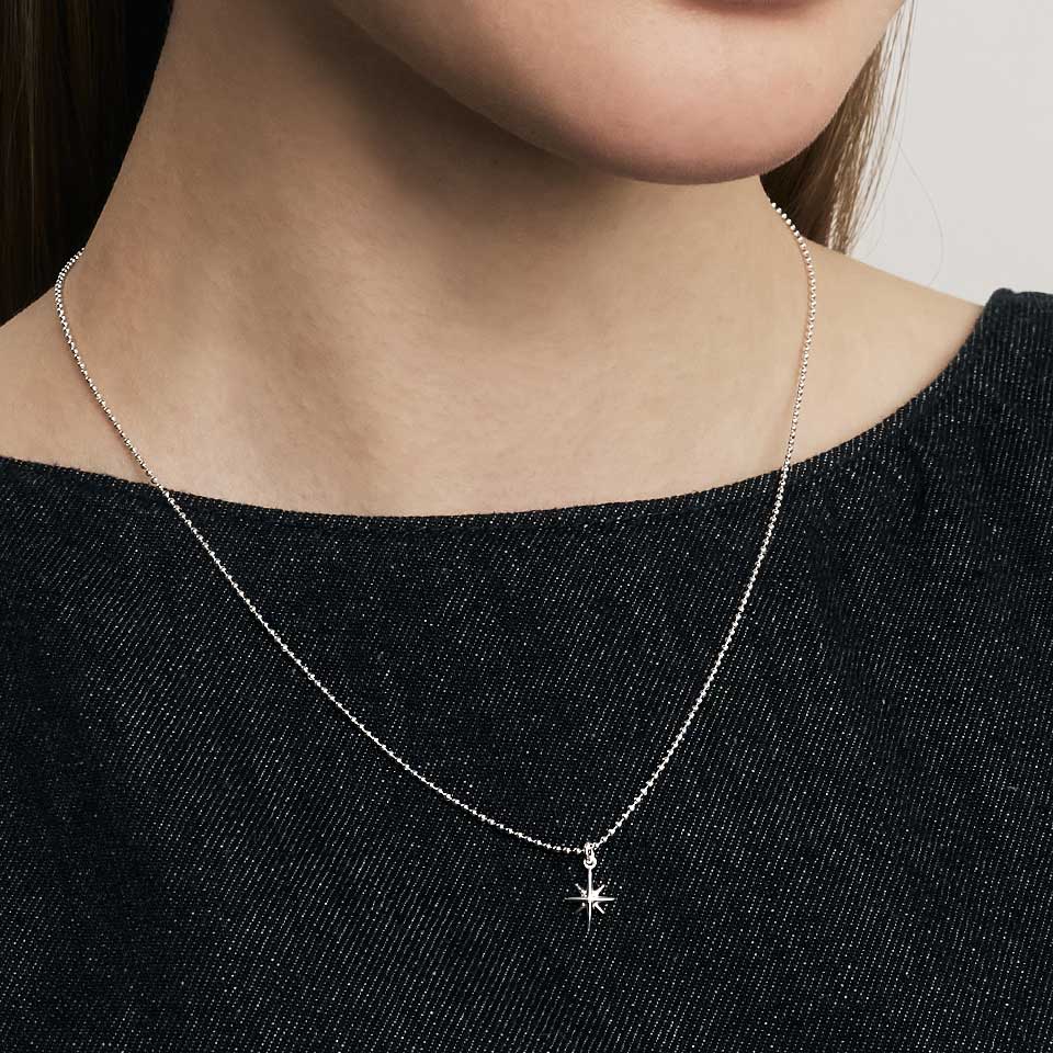 ★Hei★ [sv925] brilliant triple cubic necklace 조유리 착용][sv925] brilliant triple cubic necklace - 감도