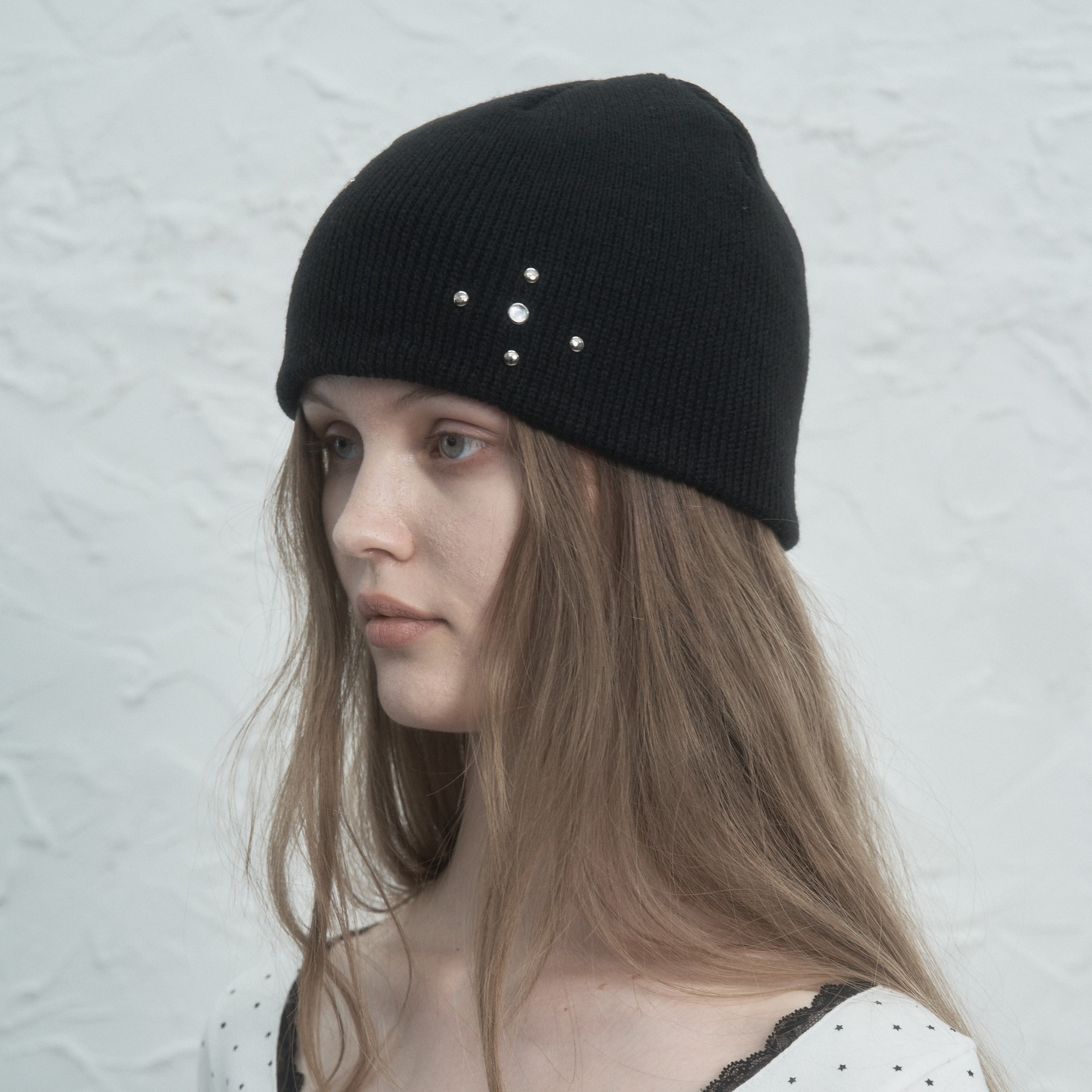 ★The tis★ ANGORA JEWEL BEANIE_TT4W713IV ANGORA JEWEL BEANIE_TT4W713IV - 감도 깊은 취향 셀렉트샵 29CM