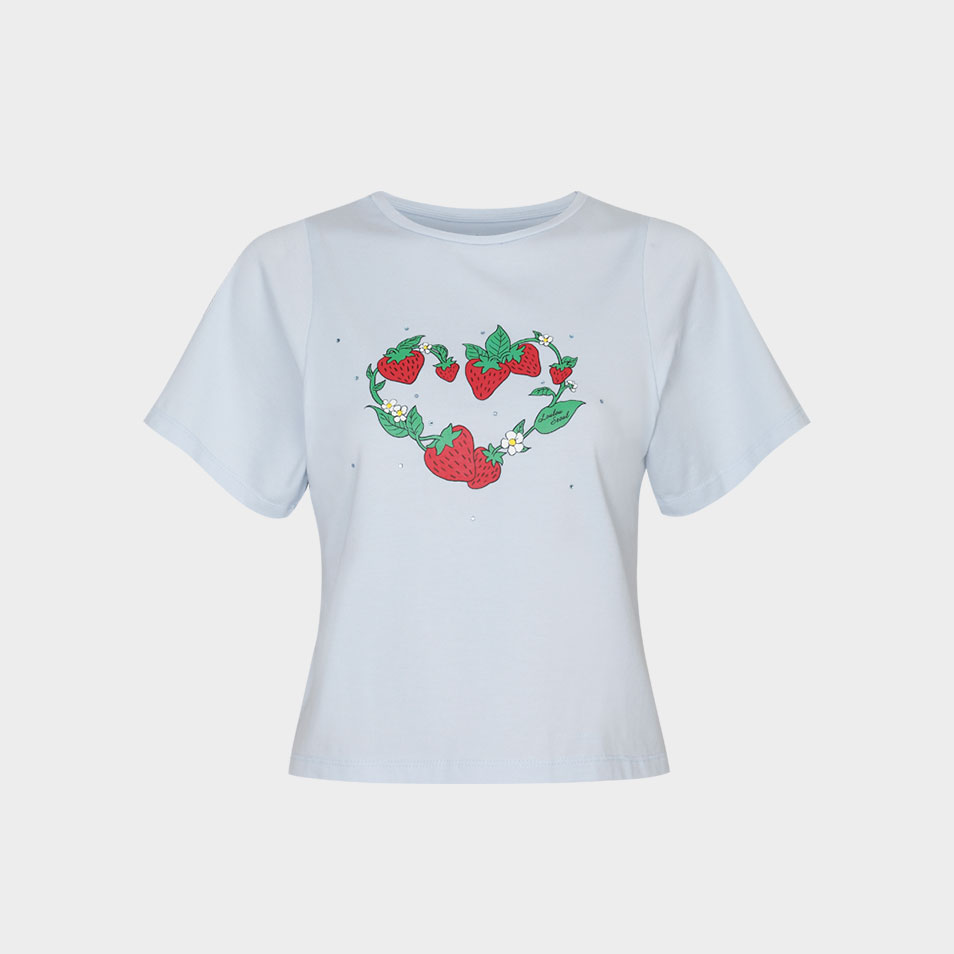 THE MUSEUM VISITOR★STRAWBERRY NETWORK T-SHIRT (WHITE) STRAWBERRY NETWORK T-SHIRT (WHITE) : THE MUSEUM VISITOR