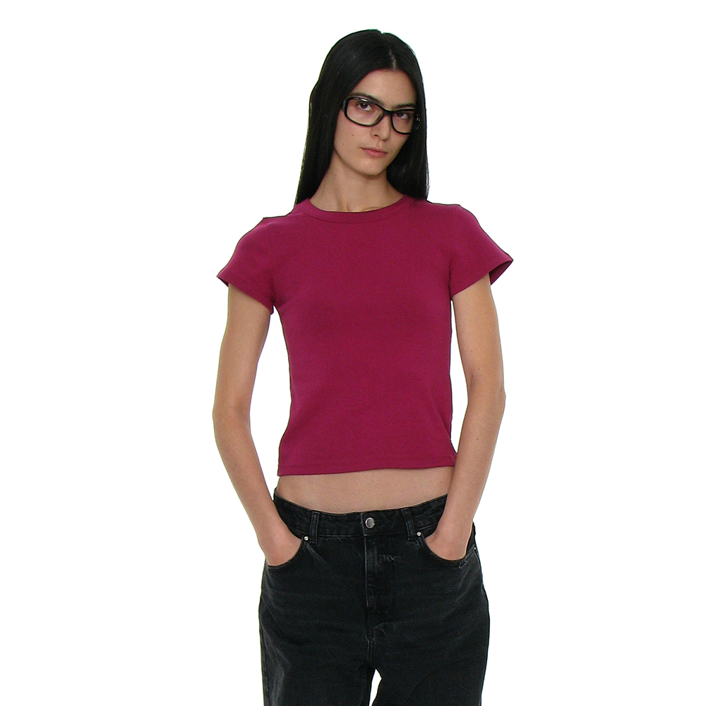 ☆NASTY FANCY CLUB☆ NF Fancy Nova Crop Tee PINKF23QB221 FANCY CLUB | FANCY NOVA CROP TEE (PINK)