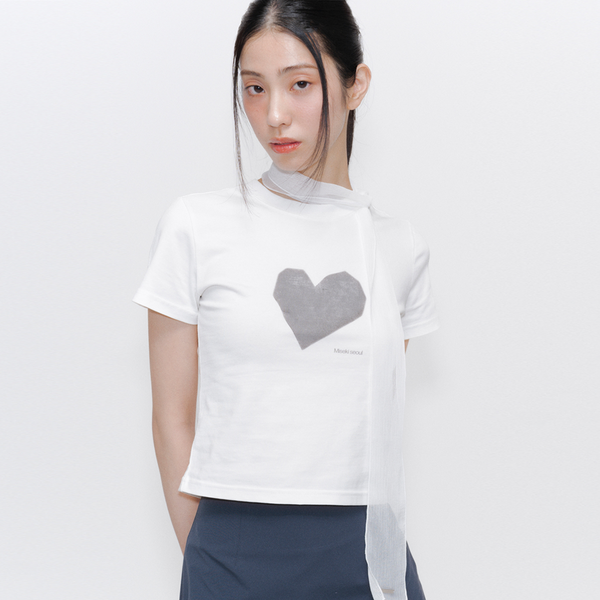 Ikesim short sleeves WHITE - 감도 깊은 취향 셀렉트샵 29CM