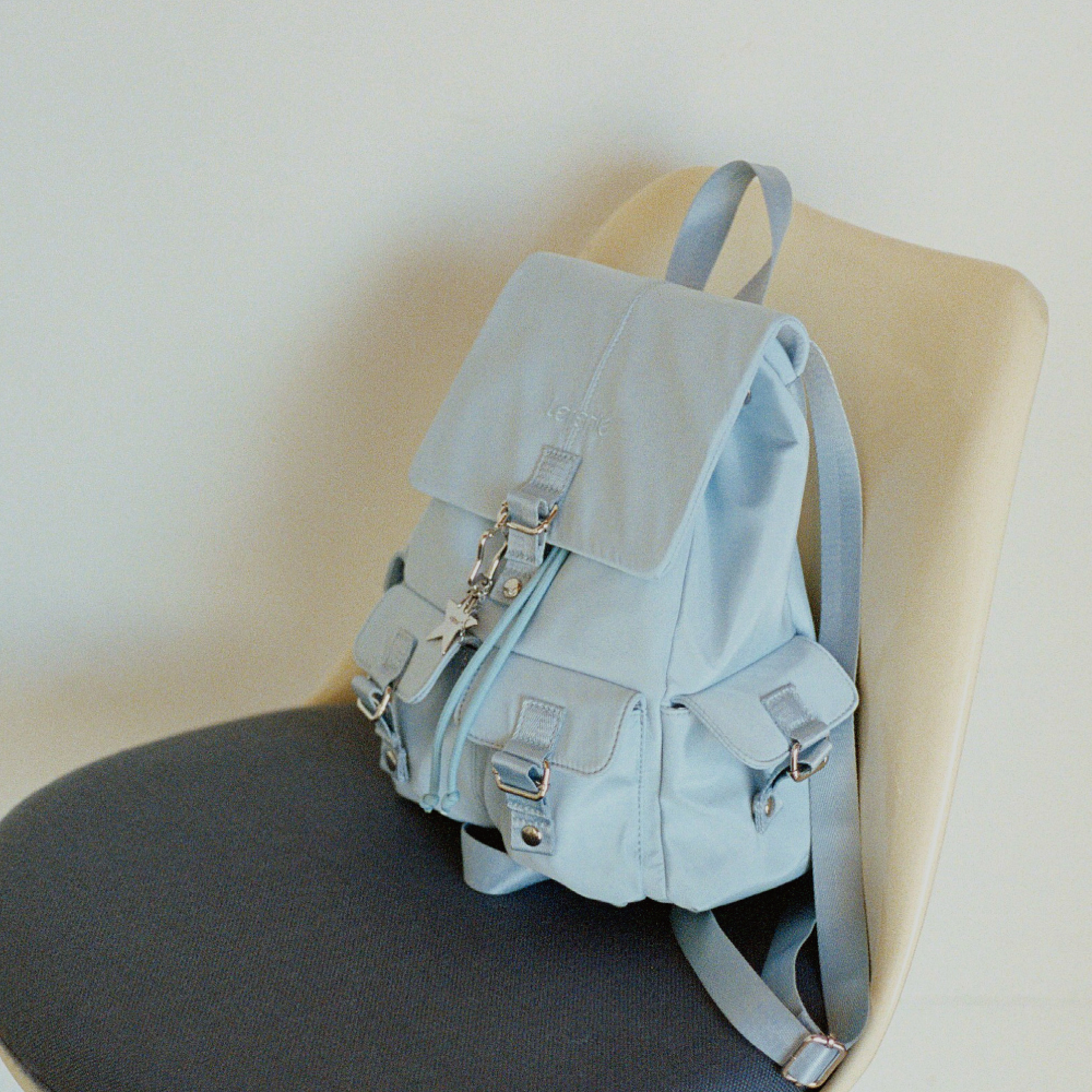 HEART STAR CRACK BOSTON BAG 2.0 (NAVY) - 감도 깊은 취향