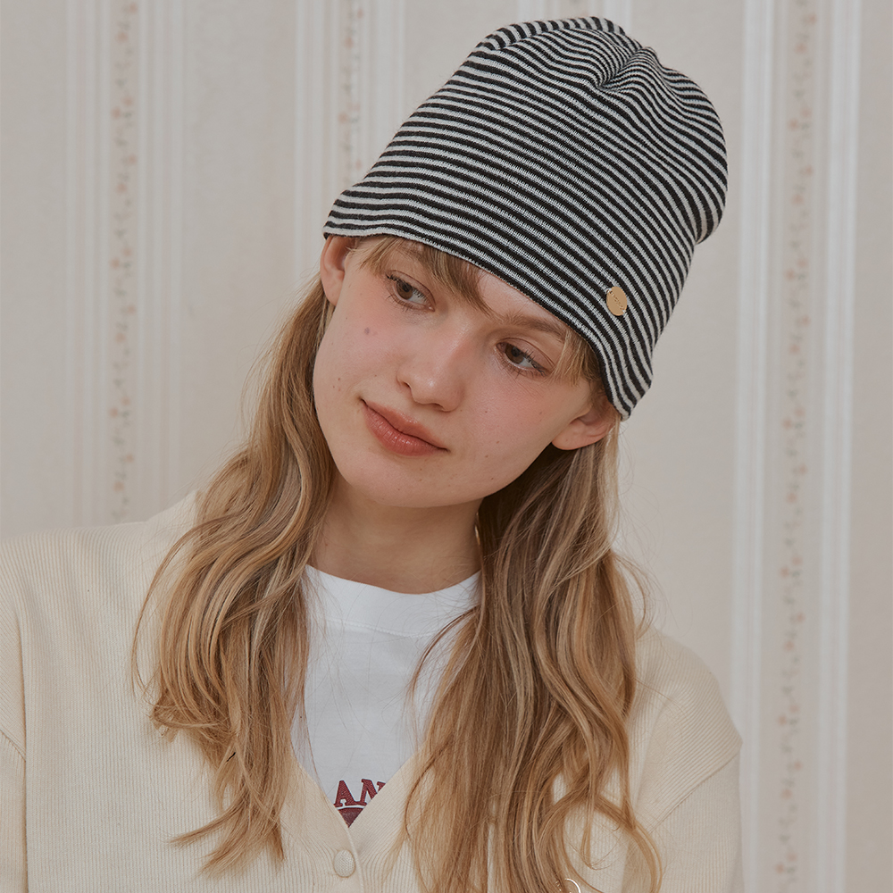 Sinoon Logo Beanie (Cream) - 감도 깊은 취향 셀렉트샵 29CM