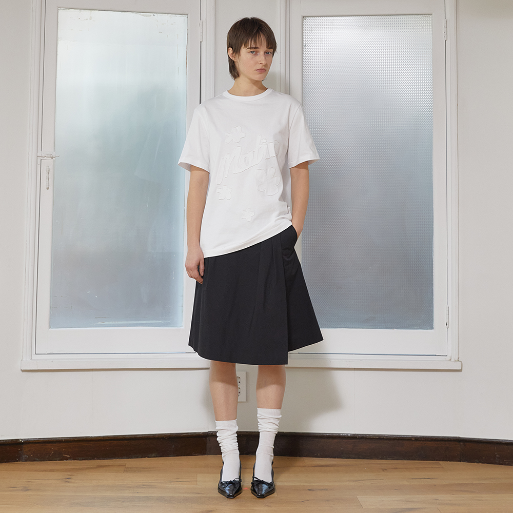 CUT OUT FRILL SKIRT (BLACK) - 감도 깊은 취향 셀렉트샵 29CM