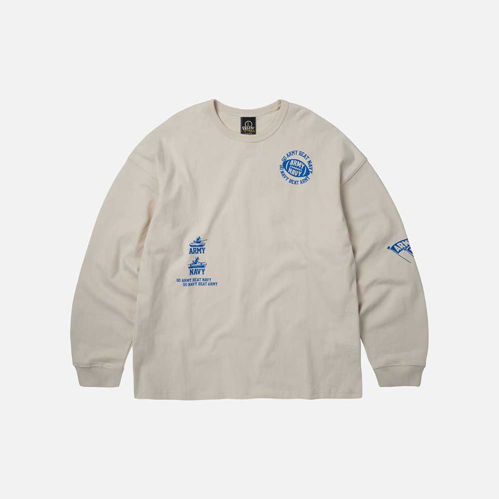 AECA SIGN LONG SLEEVE-WASHED YELLOW - 감도 깊은 취향 셀렉트