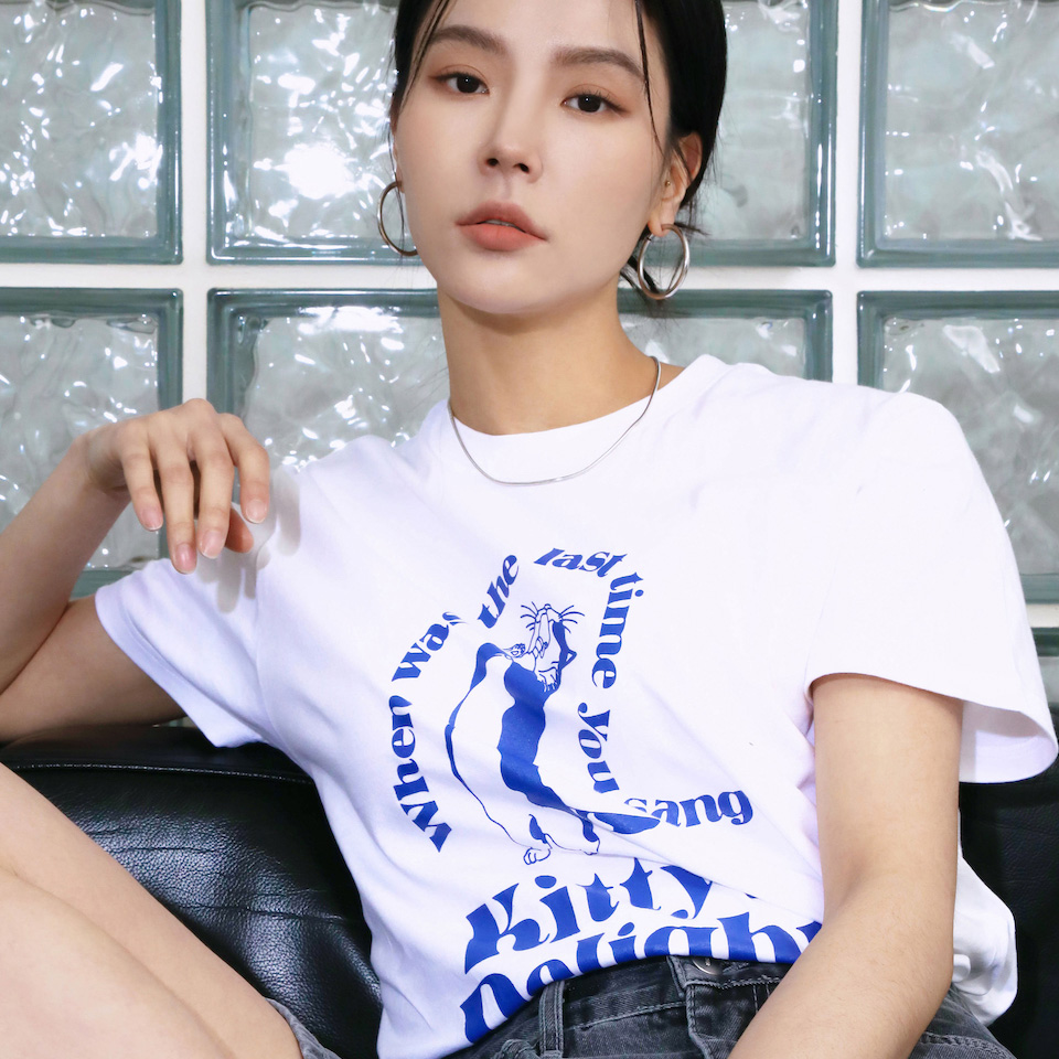 ★RAIVE★ Crown Raive Graphic Tshirt VW5ME601_3color Crown Raive Graphic T-shirt VW5ME601_3color - 레이브