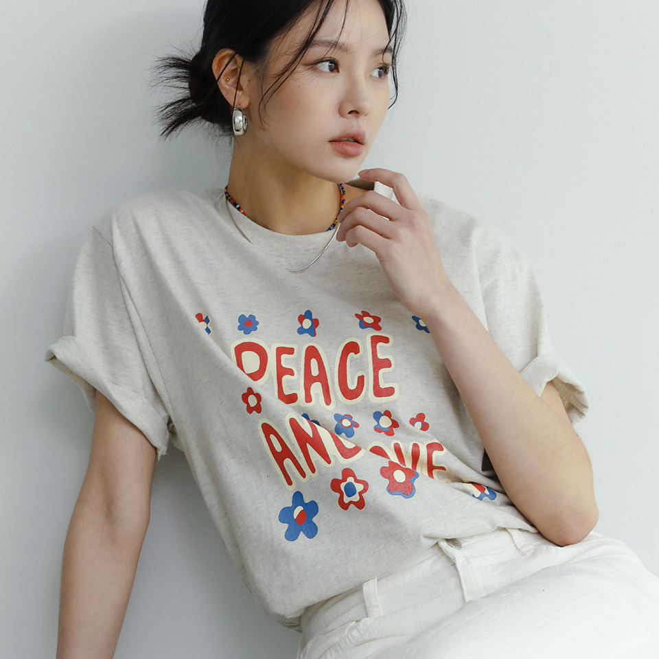 Nymphs T-shirt heather dark gray - 감도 깊은 취향 셀렉트샵 29CM