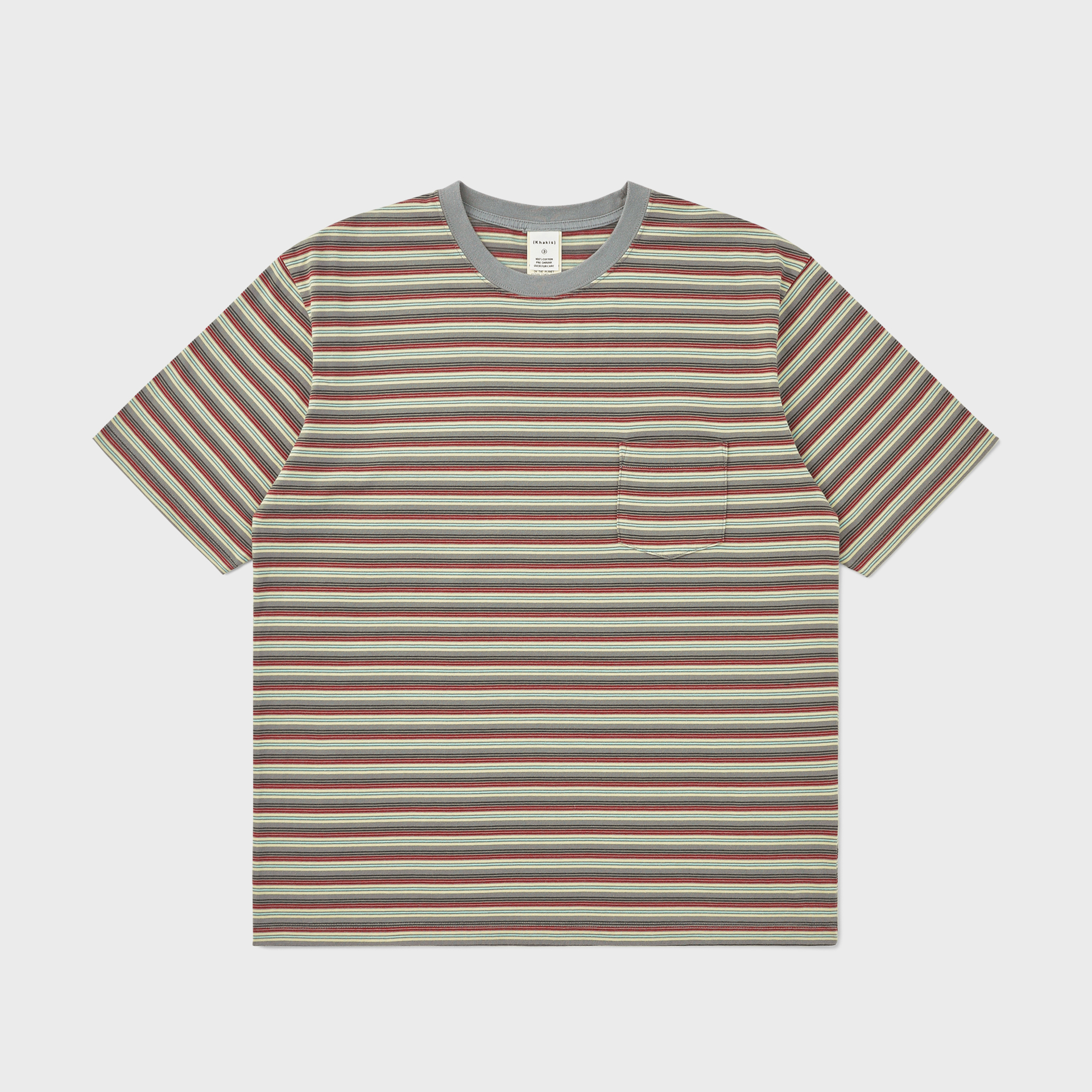 [Khakis] Script Logo S/S Tee /追跡付 Script Logo S/S Tee Dusty Green — ( K h a k i s )