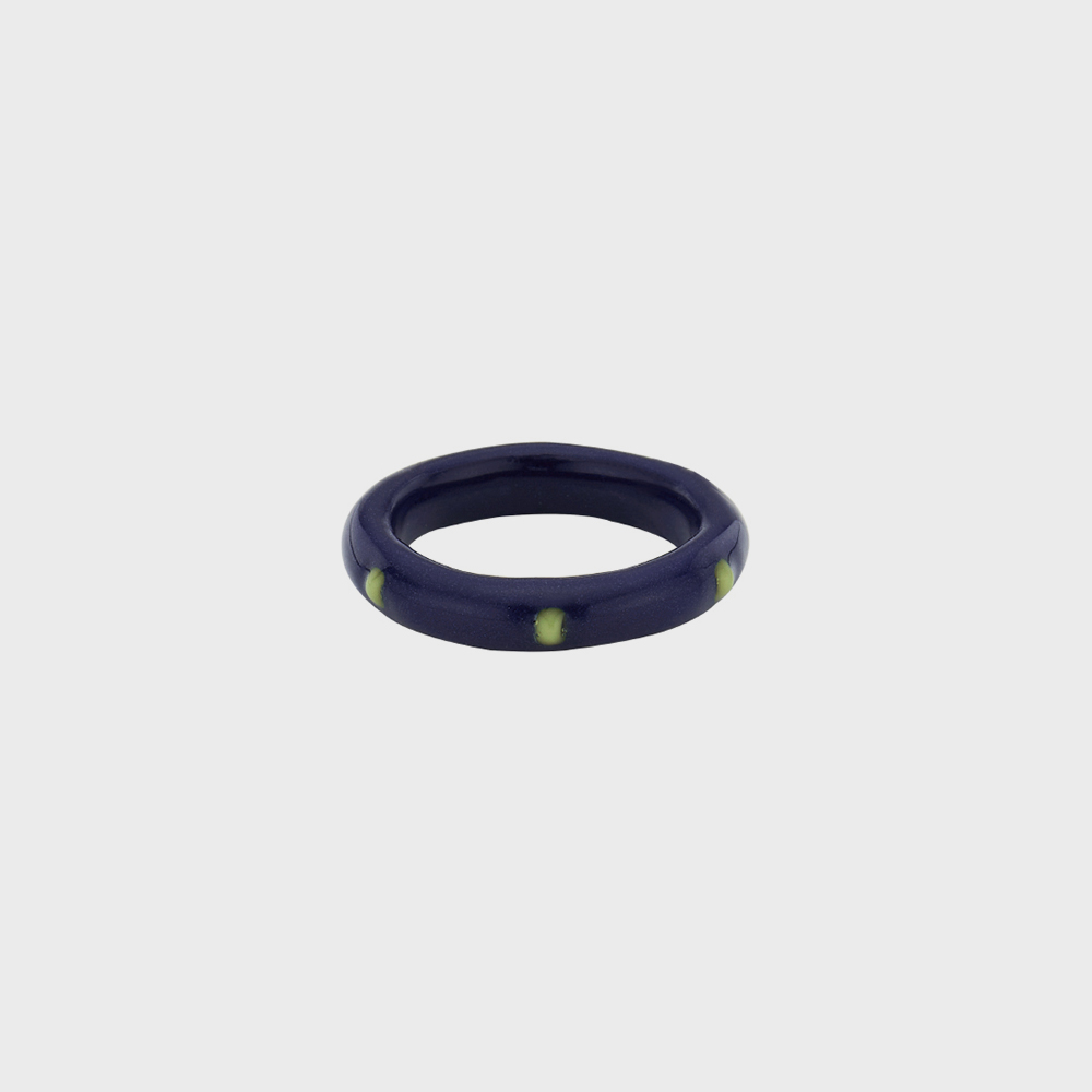 [韓国人気ジュエリー] nff twist rope ring-blue twist rope ring-blue - 감도 깊은 취향 셀렉트샵 29CM