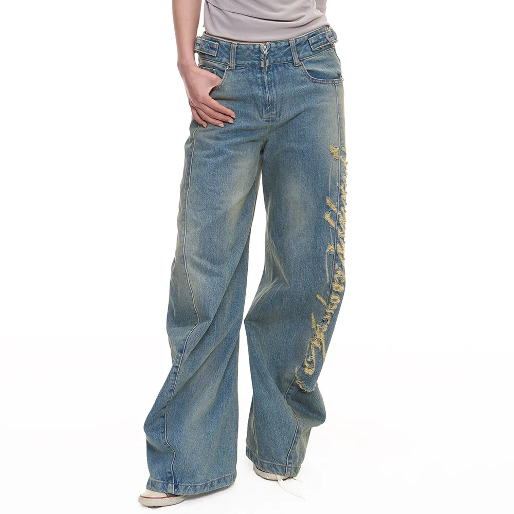 ★2000ARCHIVES★ DEPP SKIRT PANTS DEPP SKIRT PANTS (NAVY+GREY) - 2000 Archives