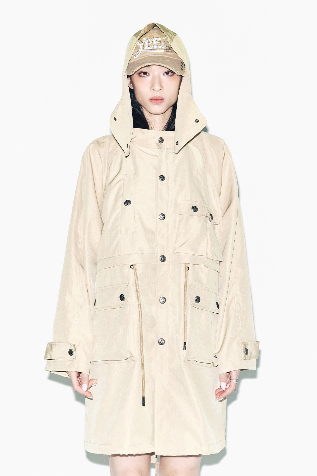 [YEEL] CANTON HOODIE FIELD JACKET ★大人気★ mens-cutter-and-buck-gray-
