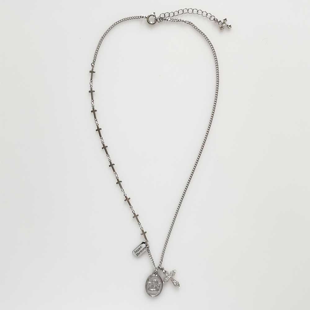 [WOOALONG]★Signature pendant necklace Founded by Jinsol Woo, fashion jewelry brand's OHTNYC offers