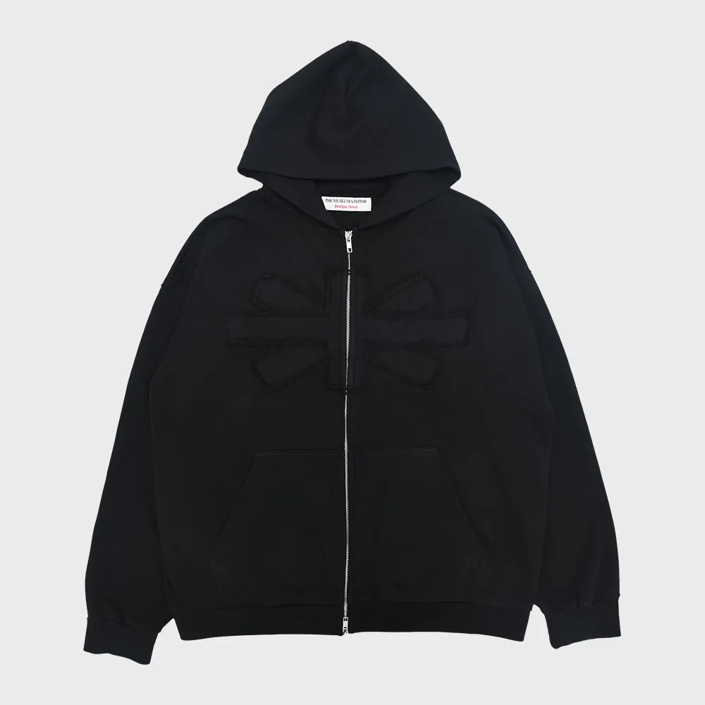 THE MUSEUM VISITOR★韓国★LEATHER ELBOW PATCH CHECK ANORAK LEATHER ELBOW PATCH CHECK ANORAK (BEIGE) : THE MUSEUM VISITOR
