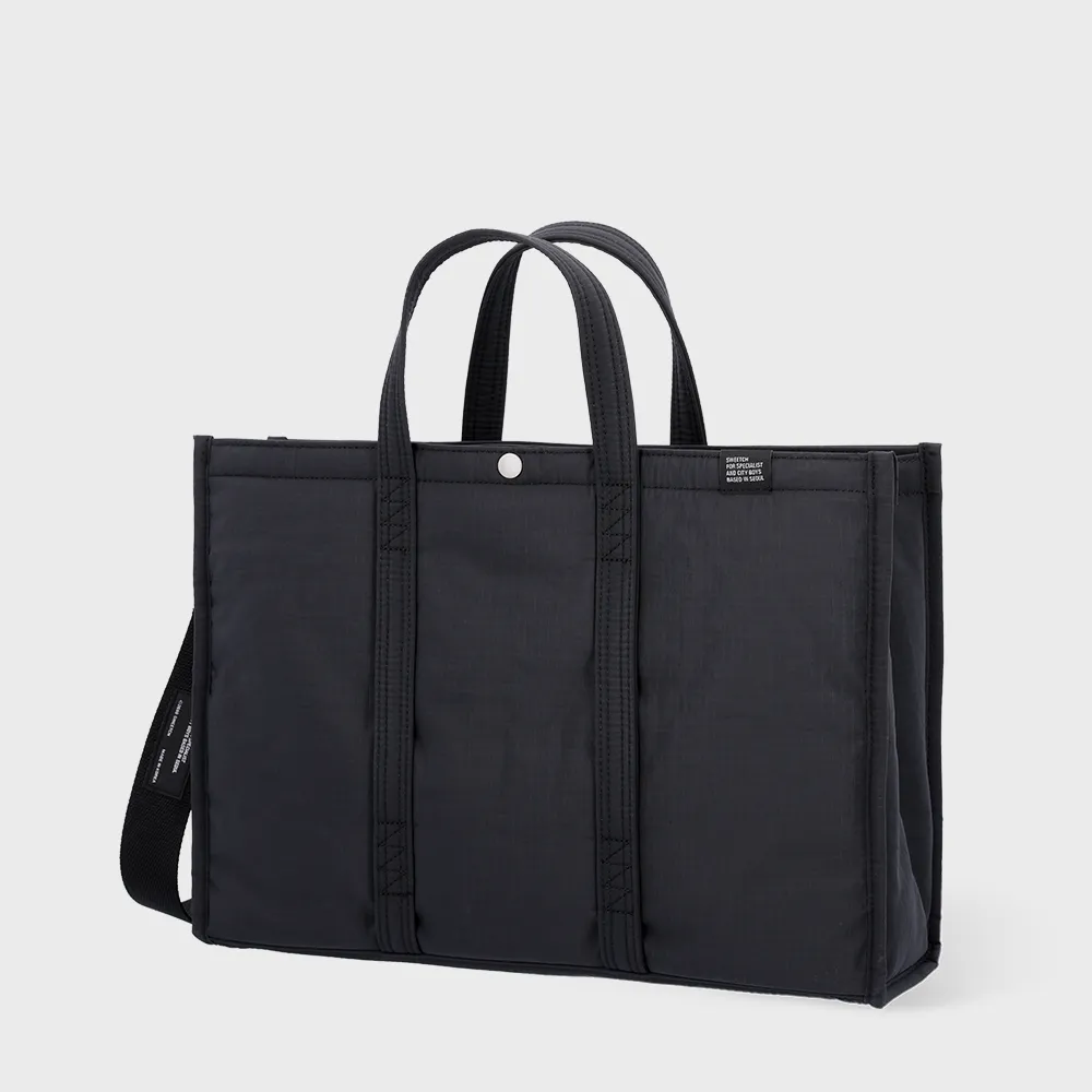 [SWEETCH] 韓国☆TOTE BRIEF 001 XS TOTE BRIEF 001 XS Glossy Black - sweetch