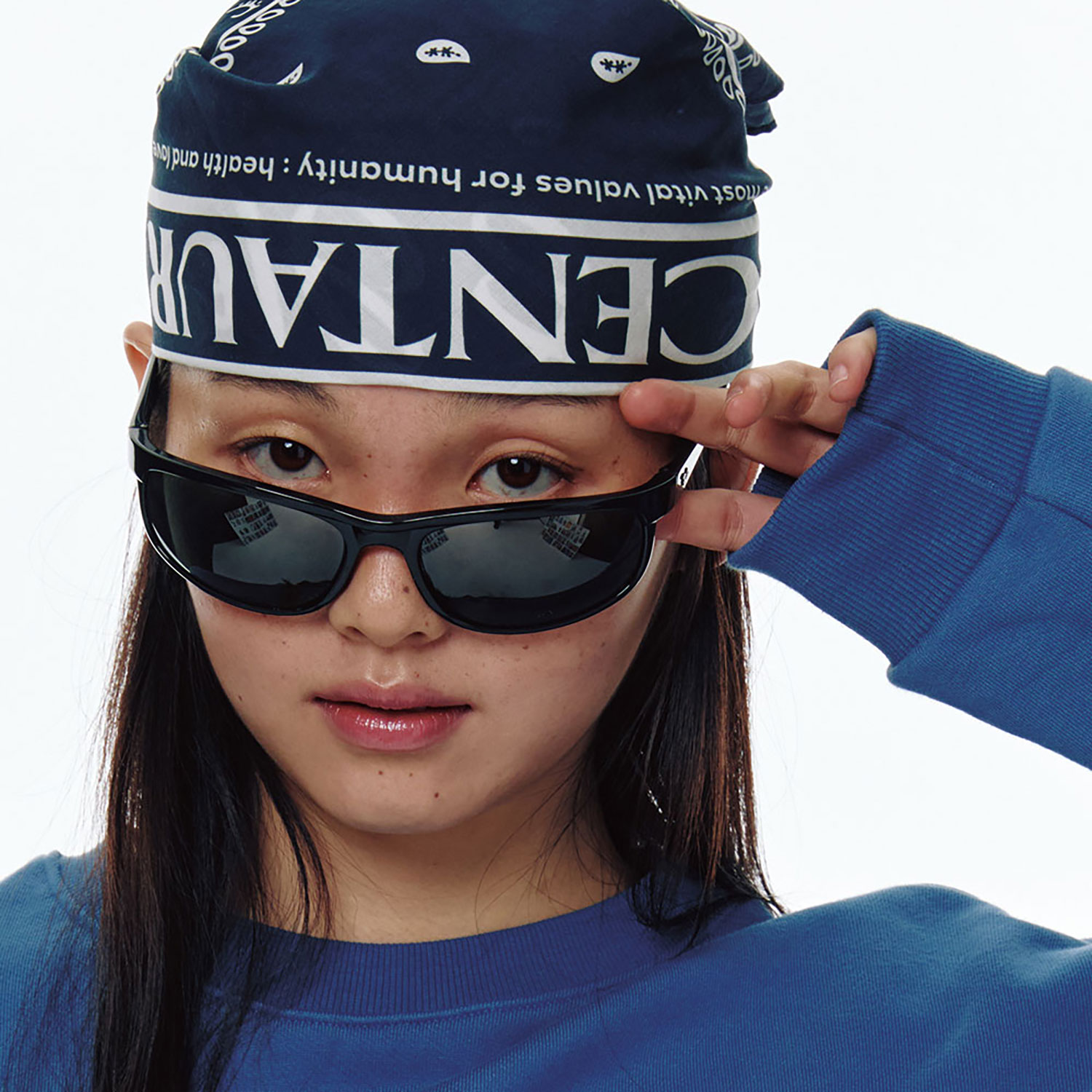 CENTAUR.KR ♥ CENTAUR EMBLEM BALL CAP/追跡付 MUSINSA公式 | CENTAUR.KR CENTAUR EMBLEM BALL CAP_BLUE