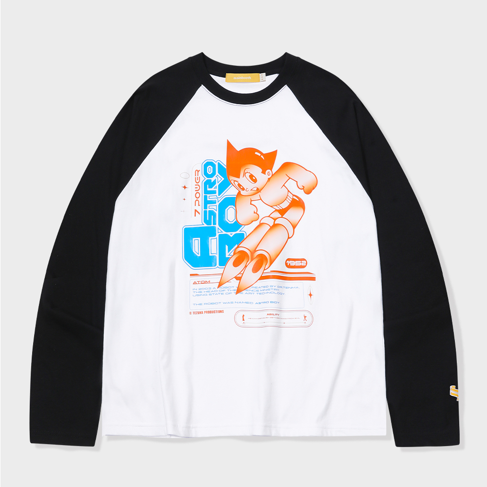 SUMMER TEDDY MUSEUM TOUR LONG SLV TEE black - 감도 깊은 취향